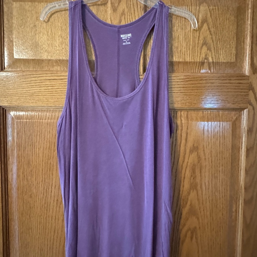 Mossimo Supply Co. Lavender Racerback Tank Top
